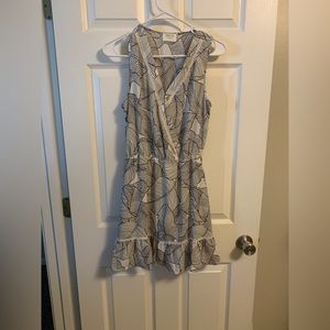 Black and white dress